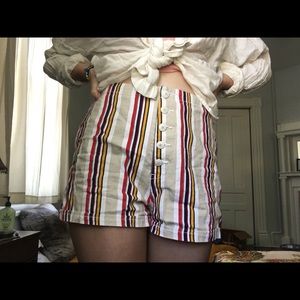 UO high waisted shorts